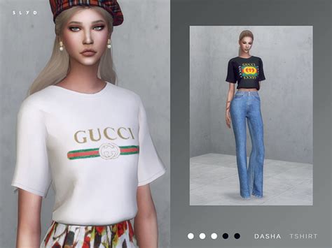 gucci top for the sims|Best Sims 4 Gucci CC: Clothes, Shoes & Accessories.